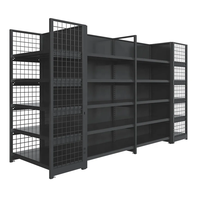 shop shelf single side supermarket shelves gondola shelving super Market Retail Racks store display rack