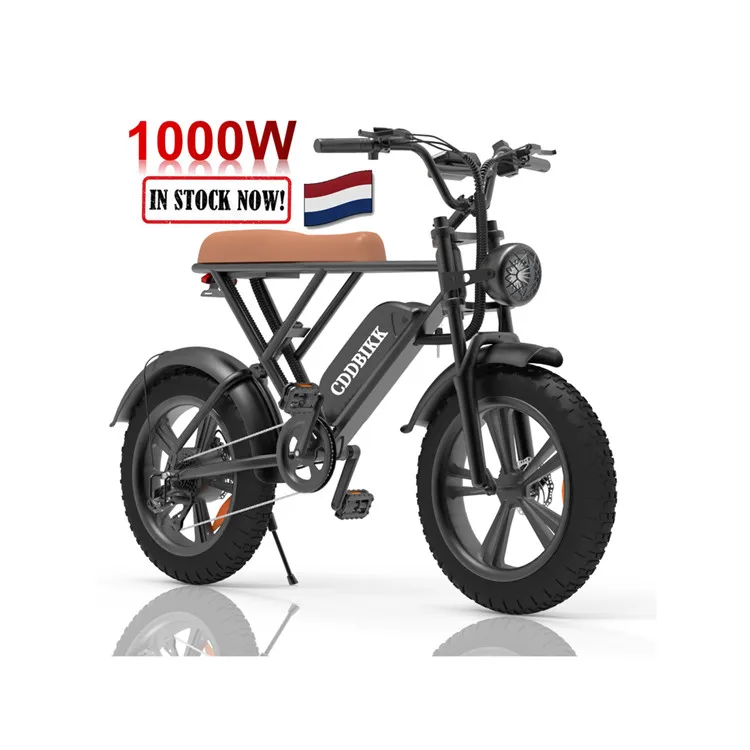 Надежный Электрический велосипед 48 В с цветным ЖК-дисплеем 15ah литиевая батарея 1000 Вт для взрослых