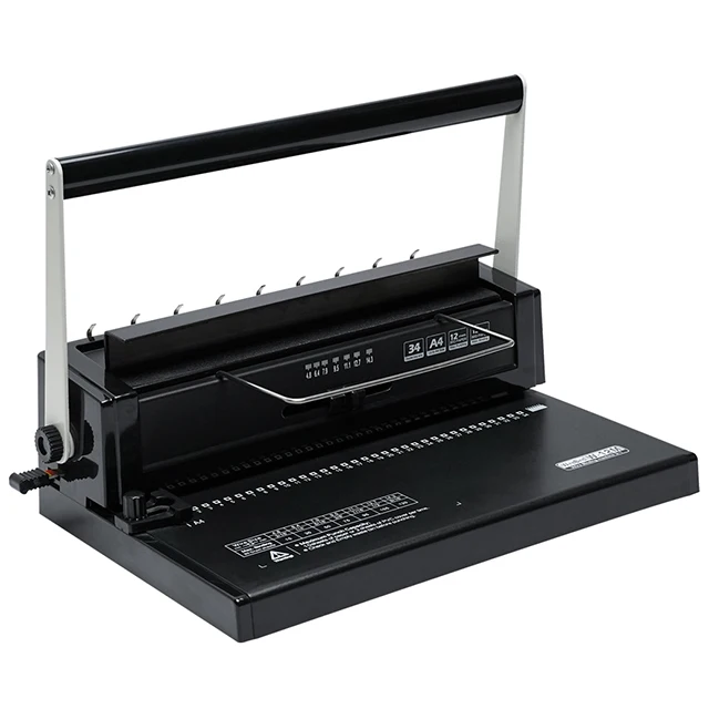 W12M ручная машина для переплета с двумя петлями