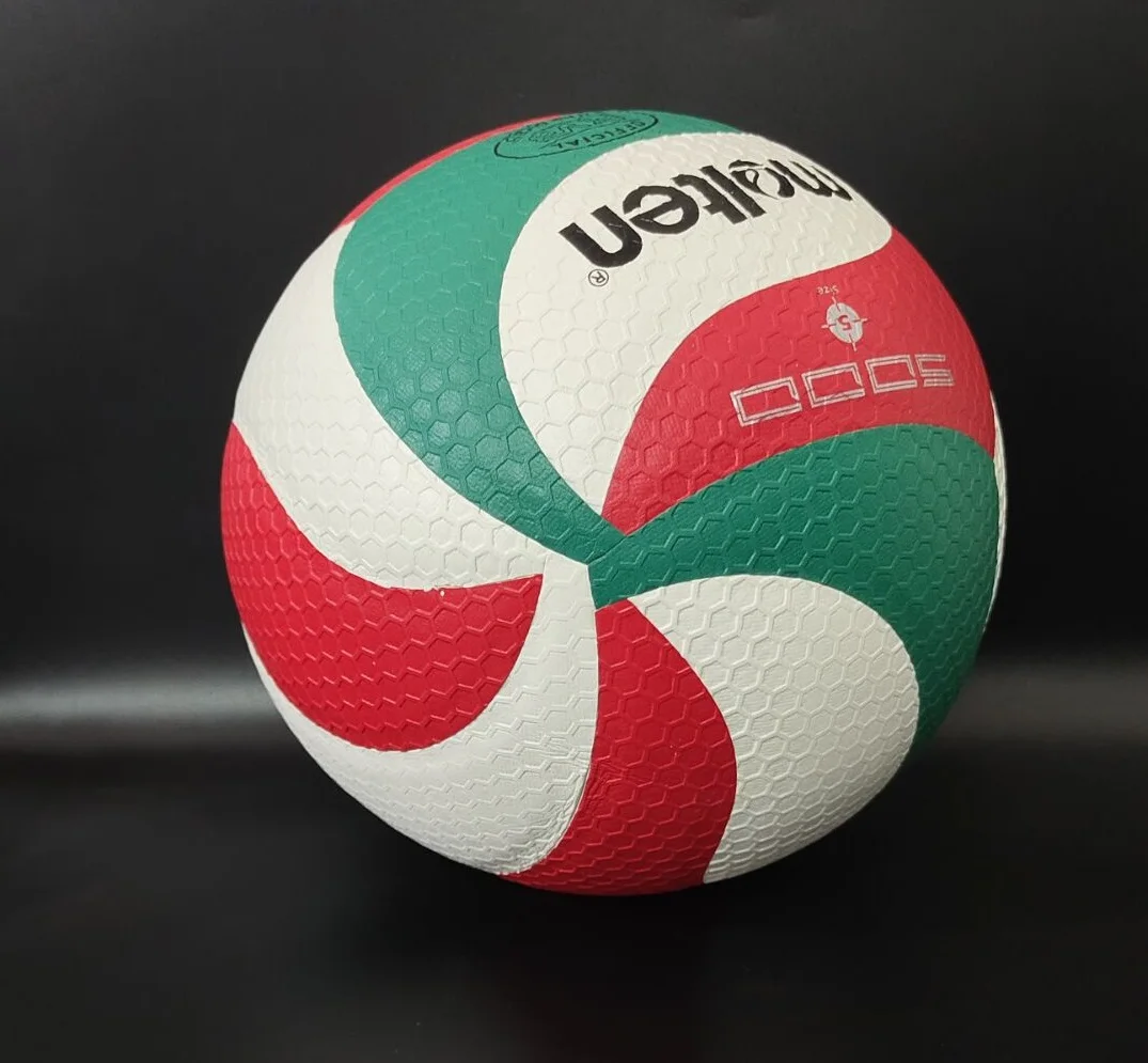Indoor outdoor Custom color Beach official size weight standard size new Molten 5000 Volleyball ball