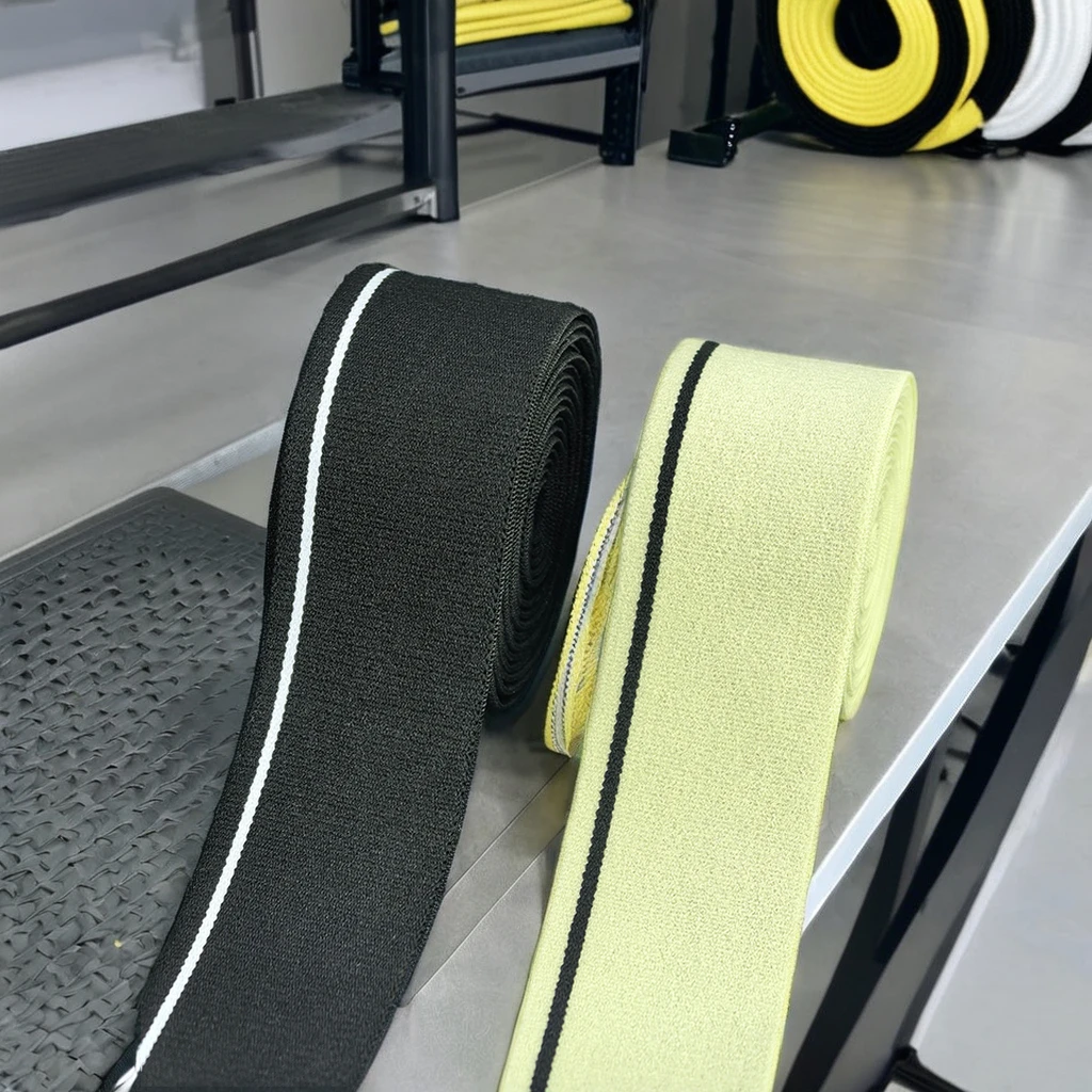 Best Price Silicon Elastic Logo printed Elastic Textile Accessories Printed Webbing Tape Elastic Belt Logo Elastic Band