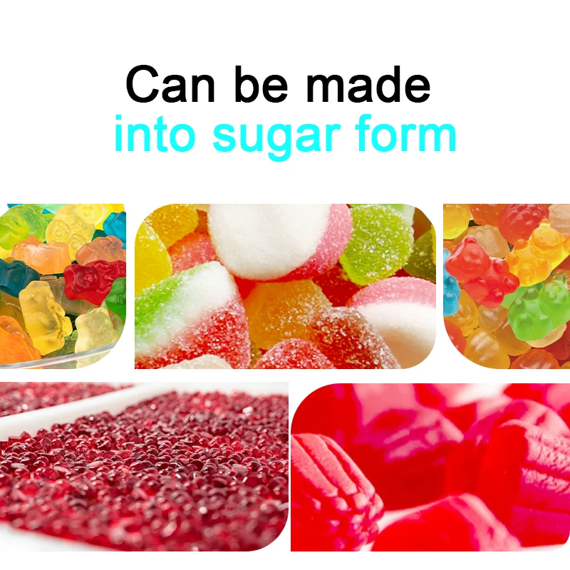 high-throughput gummy jelly candy production machine with fully automacity customized shape functional gummy