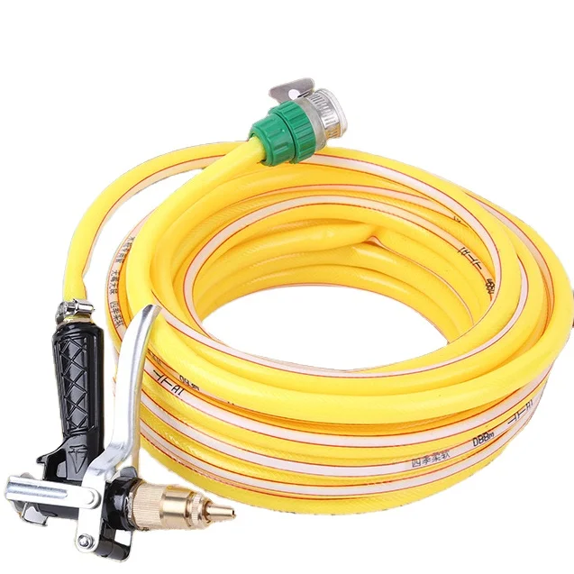 DD2826 садовый сверхпрочный медный легкий шланг с насадкой для мойки автомобильной трубки твист мягкий