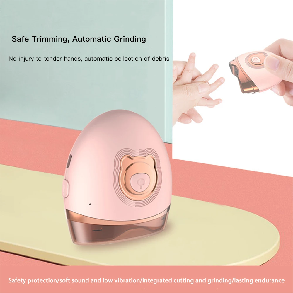 Rechargeable Clipper Usb Mini Portable Electric Manicure Bulk Toe Nail Shaper Cutter