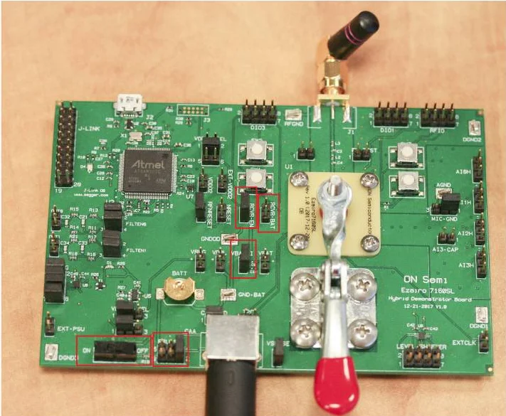 Hearing aid components IC chips On E 7160 wireless-enabled DSP for hearing aids