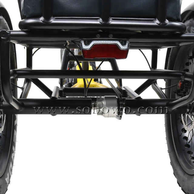 3 wheel bafang ultra mid motor all terrain cargo electric tricycles