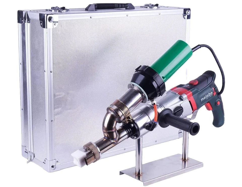 PFJ3400 Plastic HDPE Pipeline Joint Welding Hand Extrusion Welder Hand Plastic Extruder Welding Gun Welding Machine