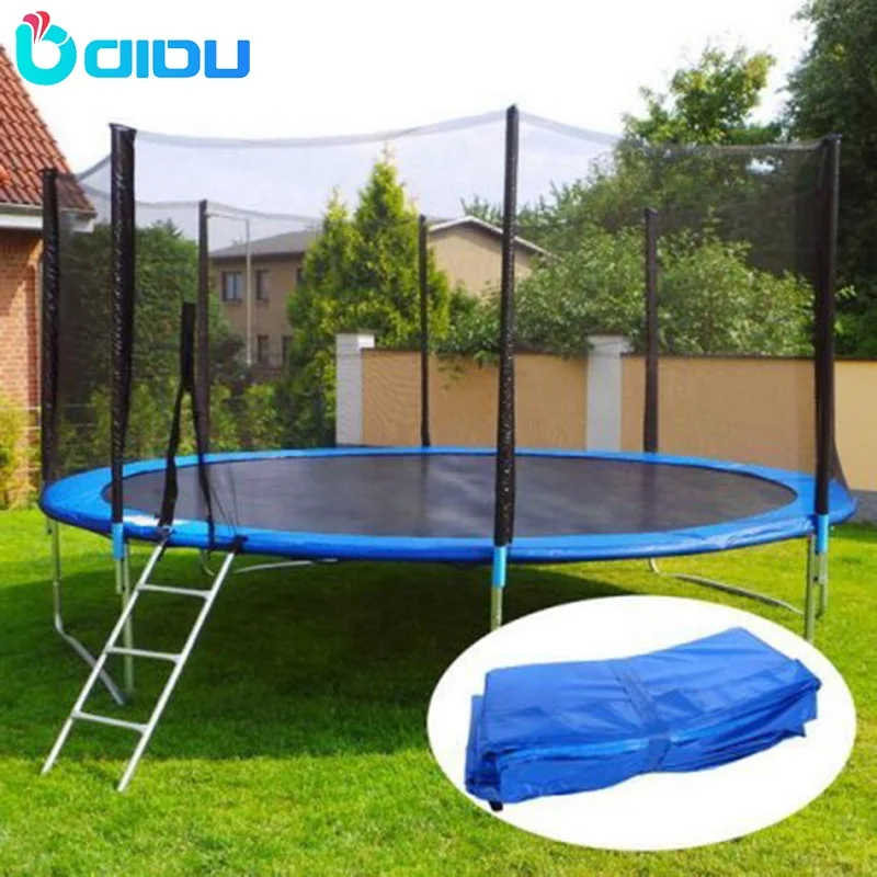 15ft Large Outdoor Pumpkin Jumping Mat Trampoline for Kids and Adults with Safety Net Enclosure Gymnastic  Wholesale