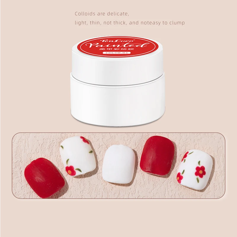 OEM ODM Professional UV Nail Gel Polish Custom Logo Private Label Drawing Painting Nail Art UV Honey Girl Gel Polish