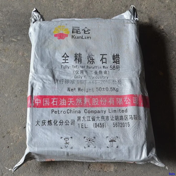 hot sales fully/semi refined paraffin wax 58-60 for candle making
