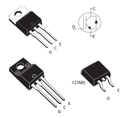 NGDG50X12T2 IGBT Single tube IGBT module Integrated circuit module power conversion device  MOSFET tube semiconductor device