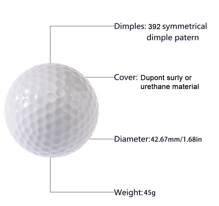 golfball bio custom used golf ball bulk cores imprimante balle de golf bright color grade free samples luxury golf balls