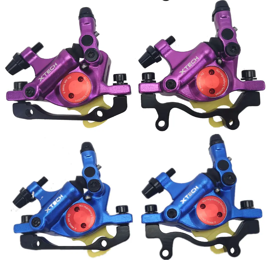 XTECH HB100 Line Pulling Hydraulic Disc Brake Calipers MTB Folding Bike Oil Brake Bicycle Brake Caliper Bike accessories