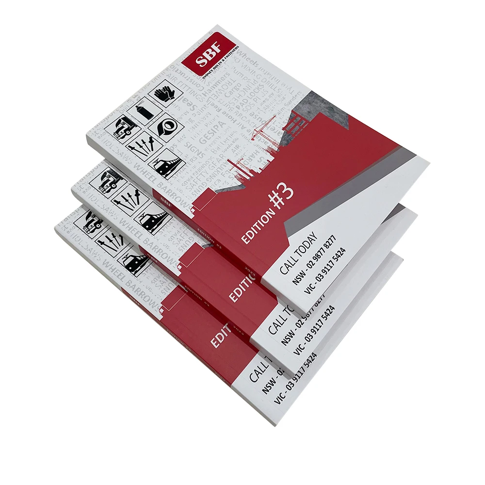 Cheap Price A4 A5 Magazine Book Print On Demand Softcover Booklet Brochure Book Printing Chinese Products Catalogue