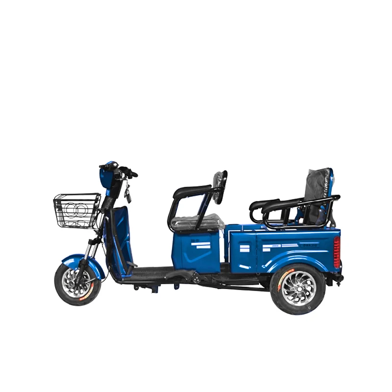 High-Quality Hot Sell Electric Tricycle For Handicapped Professional Manufacturer 48V 500W Electric Delivery Tricycle