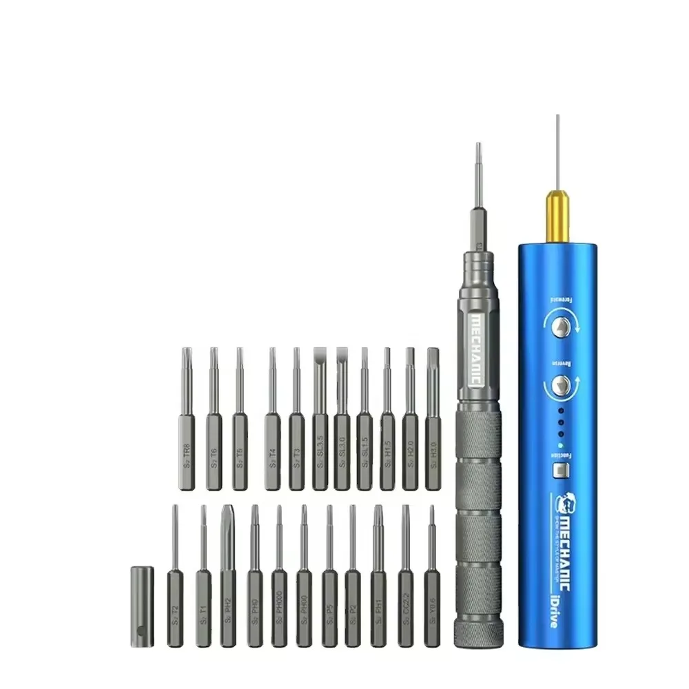 Mechanic  Multi-function Electric /manual Screwdriver set OCA glue remover for disassemble mobile phones precision parts