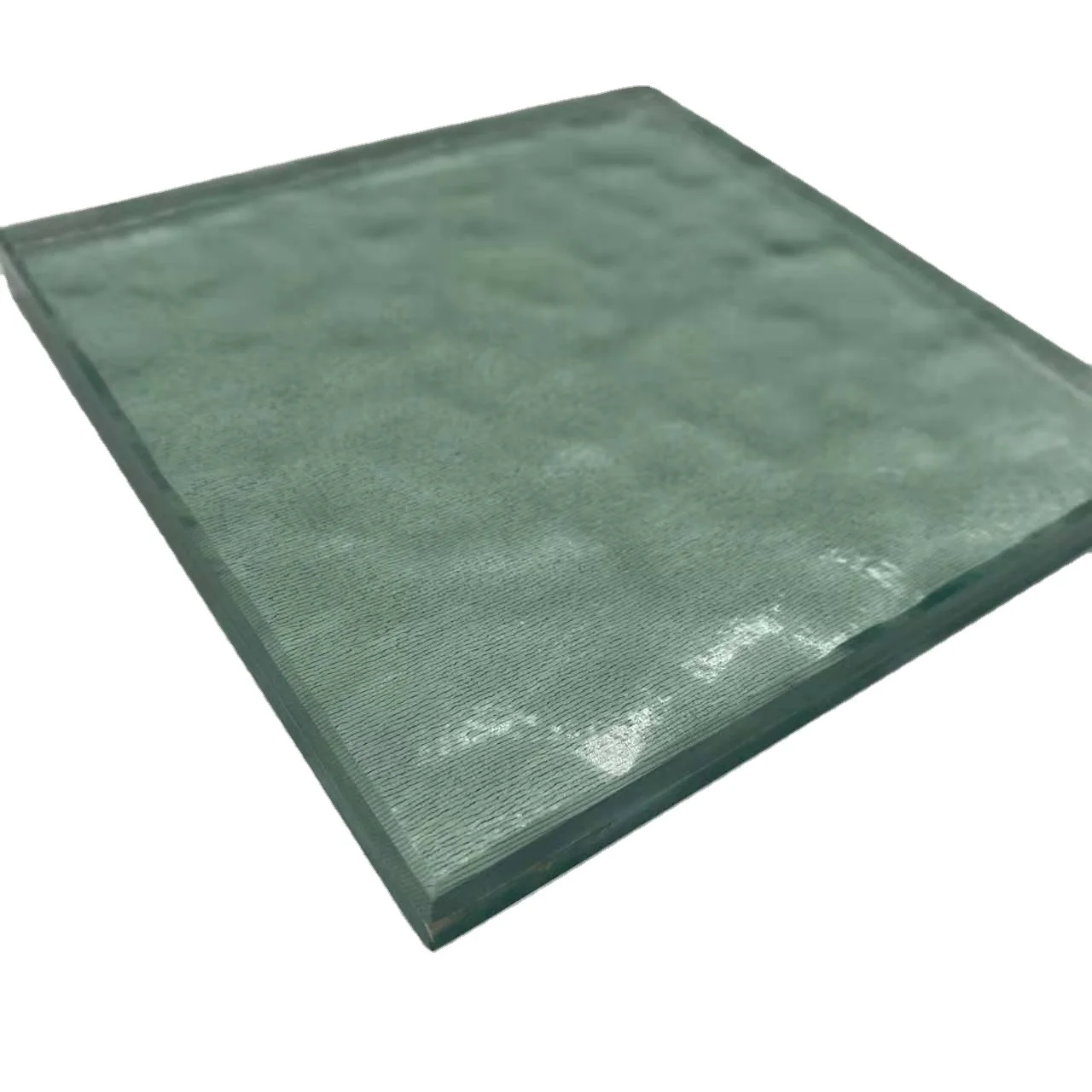 High Quality Wholesale Cheap Clear Architectural Decoration Frosted Laminated Tempered Water Ripple Wire Glass