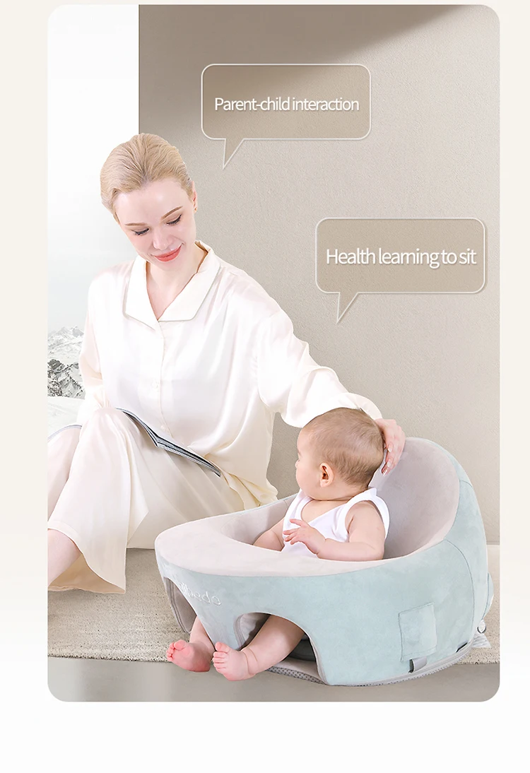 Infant Support Seat Plush Soft Animal Baby Sitting Chair  Shaped Portable Baby Sofa Comfortable for Newborn 3-16 months