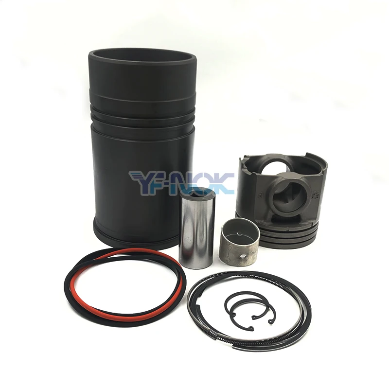Excavator PC2000-8 PC800-8 6D140 Engine Piston Kit 6211-22-2220 6211-31-2410 04065-05220 6261-31-2030 6136-31-2030