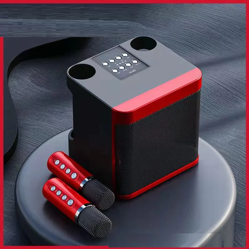 Wireless Bluetooths Karaoke Players Karaoke Party Speaker with Dual Wireless Microphone
