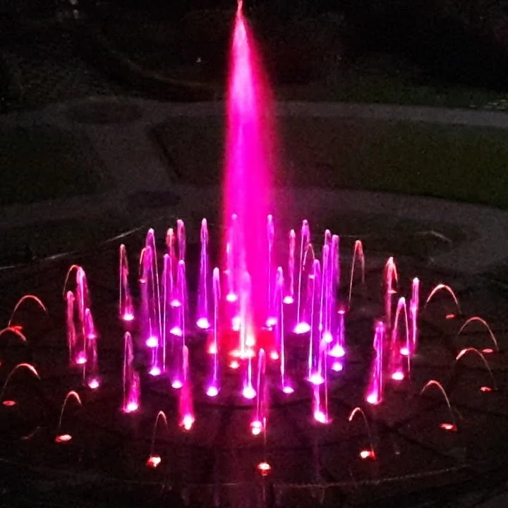 Water Features Led Jumping Jet Laminar Flow Fountains