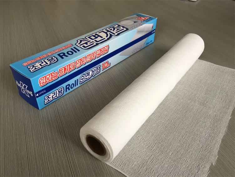 Roll Type Rolled Gauze 30 cm Wide by 10 m Length, Steaming Cooking