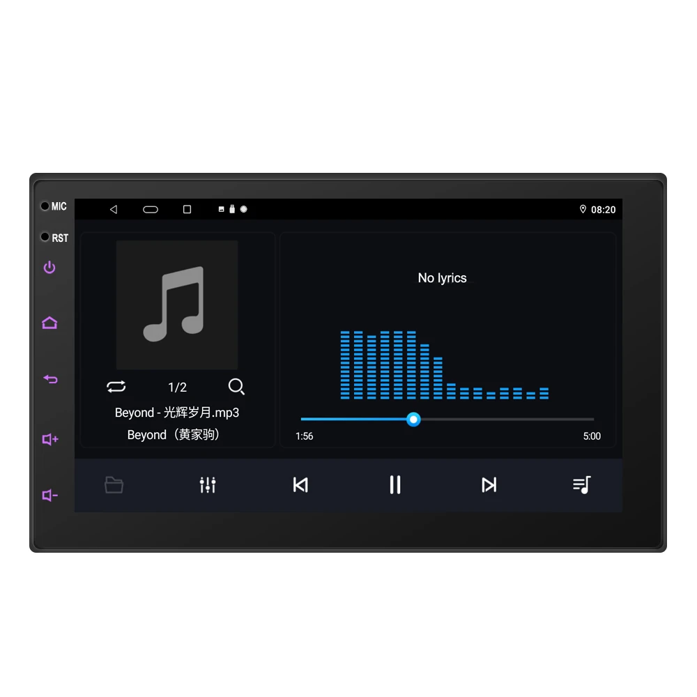 Trading company preferred universal double din 7 9 10 inch HD screen Android gps car mp5 player head unit with carplay