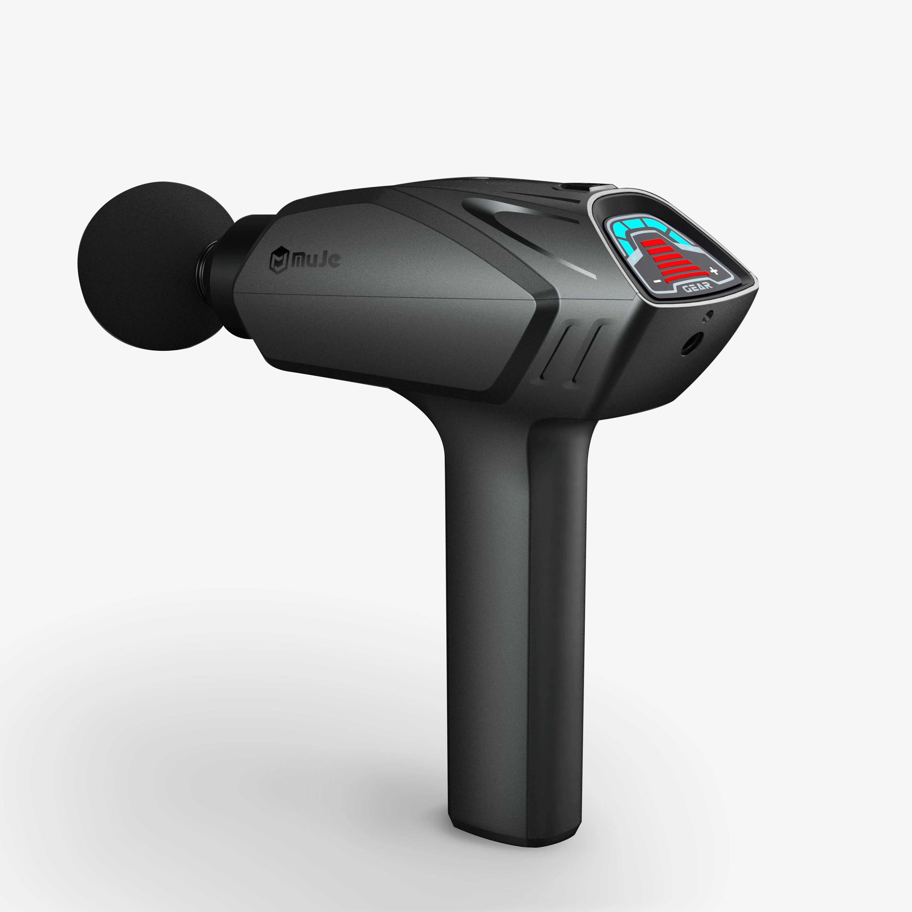 Пистолет для массажа M6, массажер для расслабления мышц после тренировок с дисплеем, защитная пленка