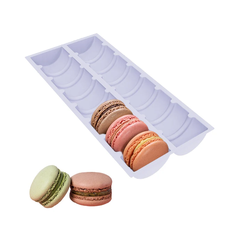 Eco biodegradable compostable customized christmas french 12 und 24pc bagasse macaron blister packaging tray clamshell  gift box