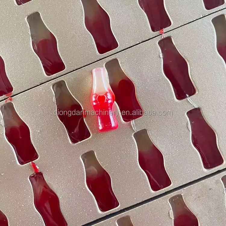 Multifunctional jelly gummy candy depositing line marmalade toffee candy making machine