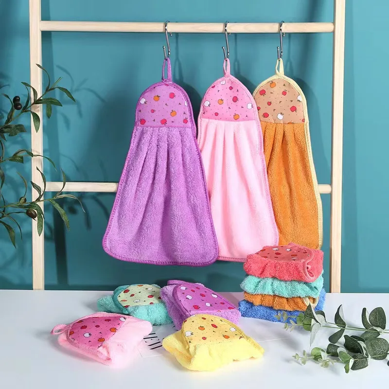 Factory Price kitchen hand towels 28x38cm hand and face towels highly absorbent microfiber hand towel