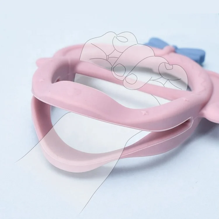 
Soft Chewing Massage Teething Relief BPA Free Newborn Teethers Baby Teether Silicone 