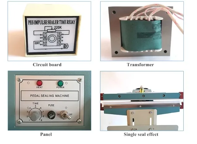 PFS series Semi automatic plastic bag pedal impulse sealer