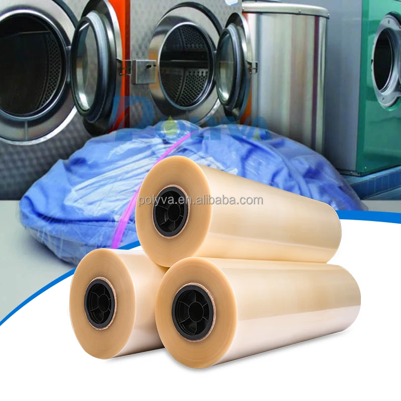 Polyva China suppliers foshan hardware pva capsule water-soluble film washing powder pods water-soluble plastic film