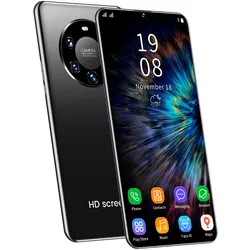 Wholesale OEM M40 Telephone 6.5 inch Smartphone 12GB+512GB Full Screen Mobile Phone Finger/Face Unclock Smart Phone