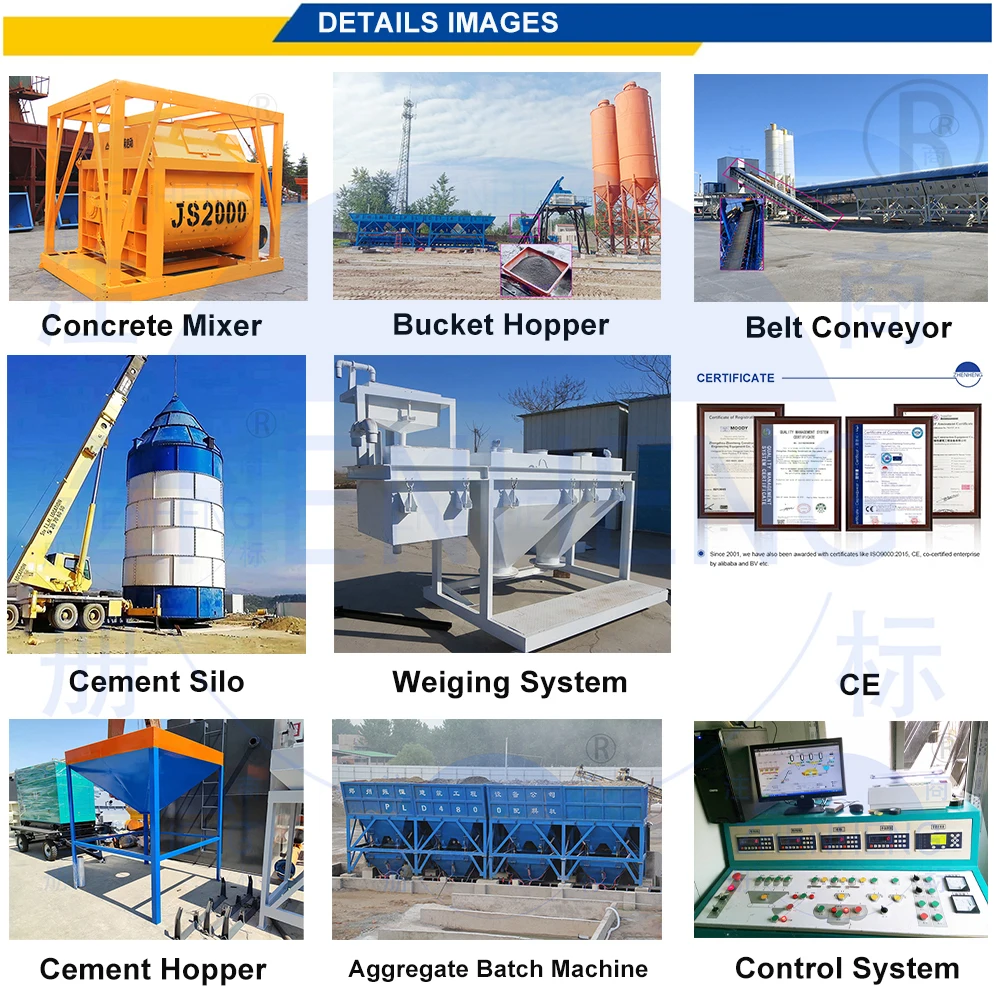 120M3 Hzs120 Concrete Batching Plant How To Use Concrete Plant Concrete Pre Cast Plant For Manufacturing Plant Price List