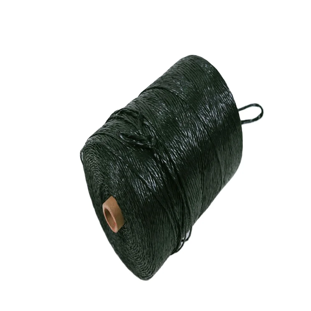 Coloured rope for sale black pp yarn