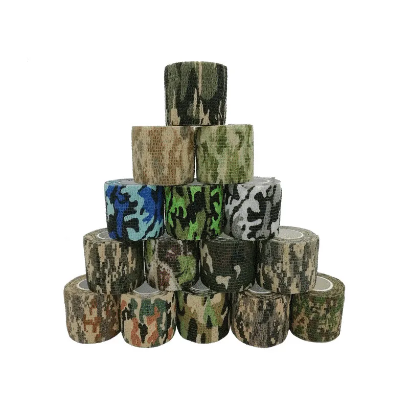 Camouflage self-adhesive bandage Outdoor sports camouflage bandage