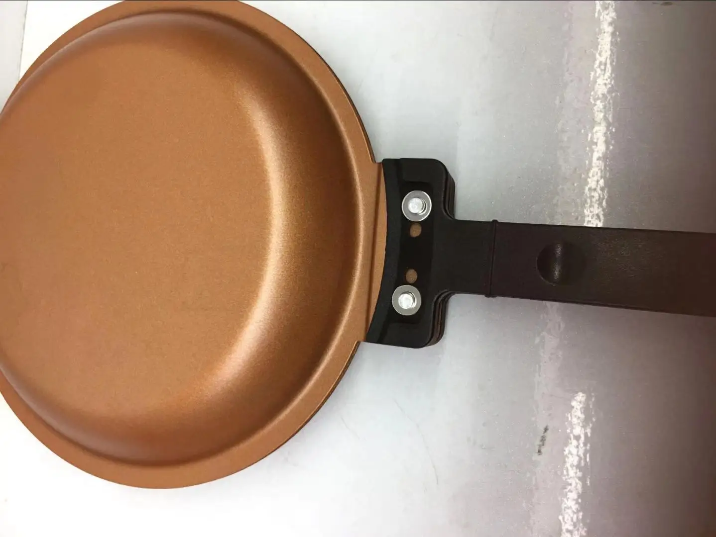Double Sided Frying Pan Green Non-stick Ceramic Coating Flip Frying Pan Pancake Maker Bread Egg Pot Household Kitchen Cookware