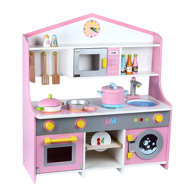 Montessori Inspired DIY Kitchen Furniture Educational Wooden Toys for Toddlers for Baby and Kids
