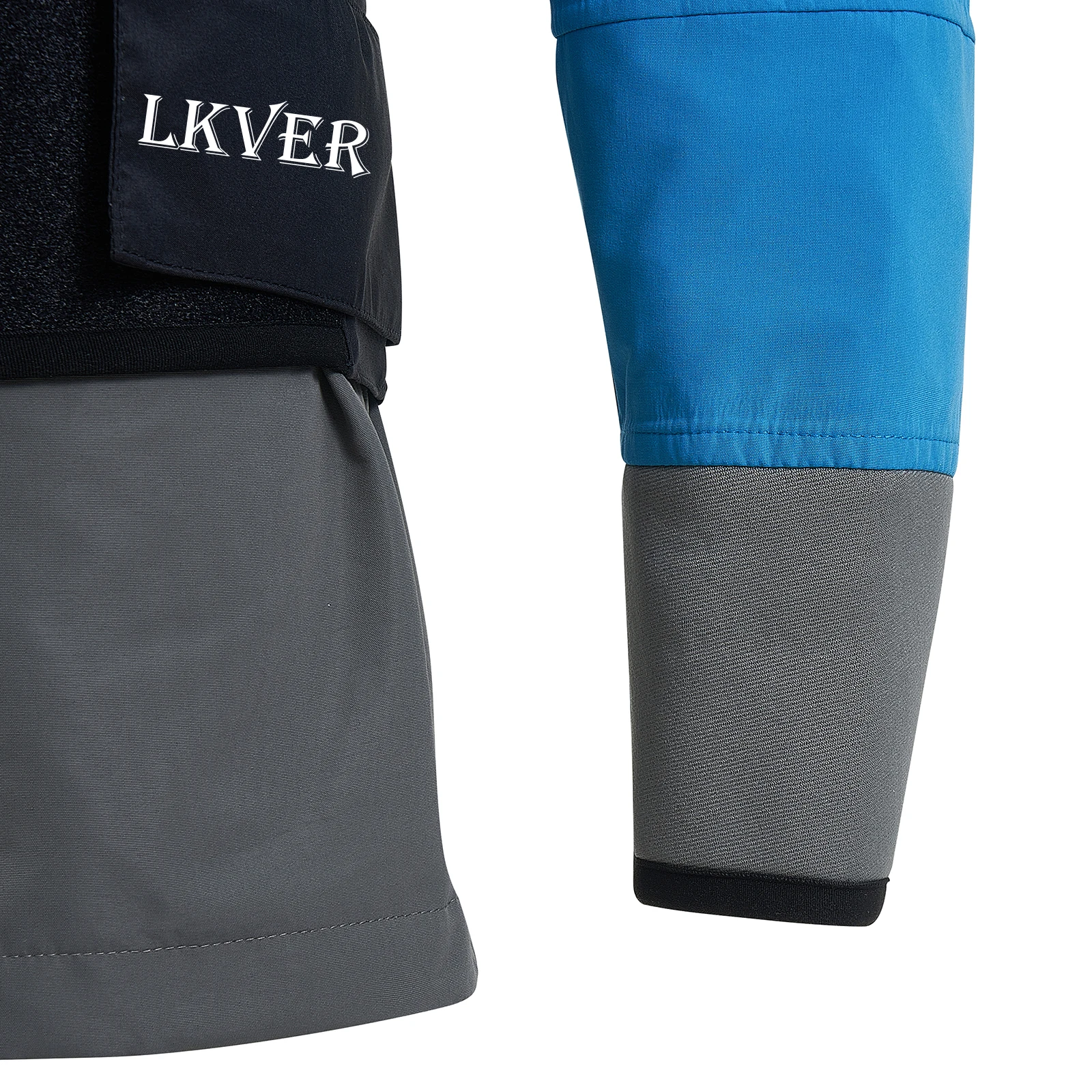 3.0 Layer Custom Kayaking Dry Top Soft Shell Waterproof for Sailing Fishing Paddling Jackets with Latex Neck