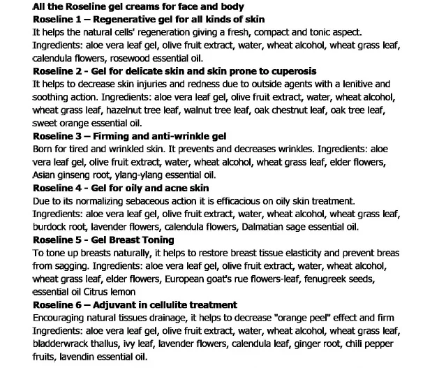 
Top selling Skin Revitalizer handmade Italian cosmetic skin care products for better result 