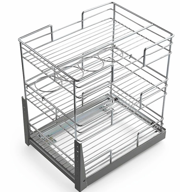 Pull out Baskets Wire Basket Drawers Slide out Shelves