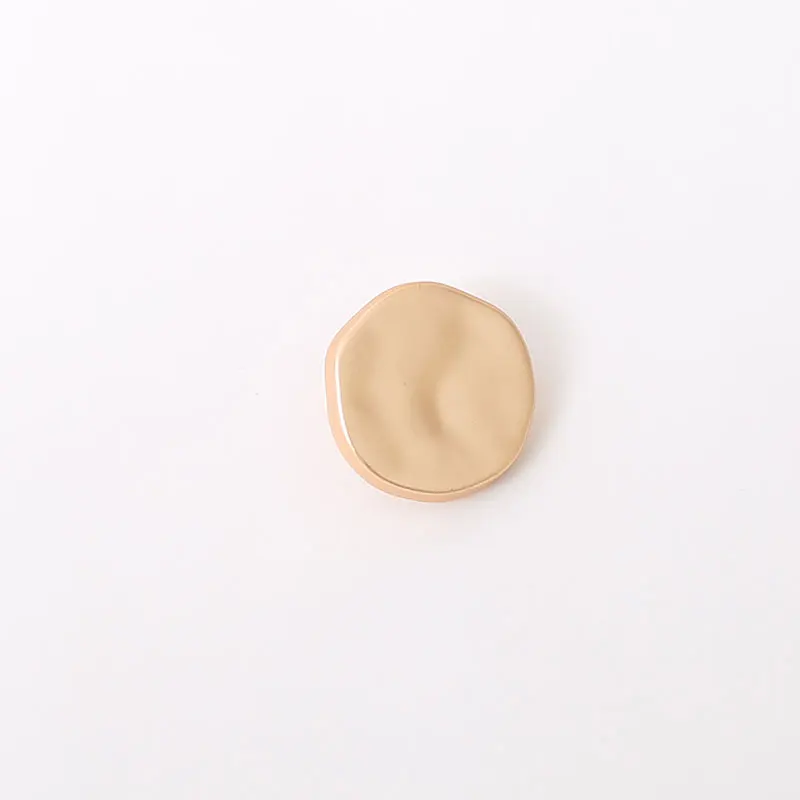 Fit Men's Shirt Button Long Sleeve White Cotton Casual Formal Dress Buttons High Quality Slim Metal Zinc Alloy Plating Shank