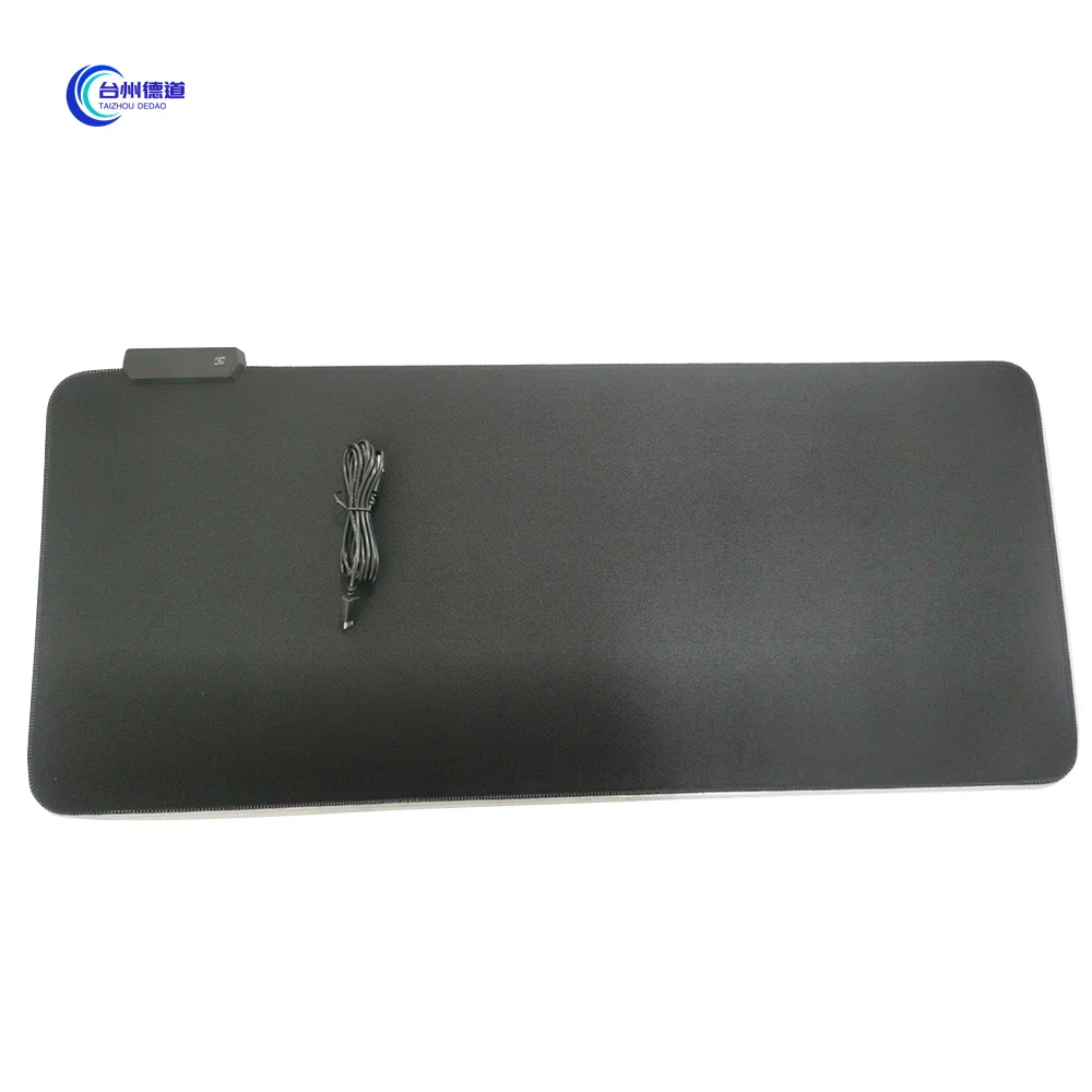 Anti-Slip Rubber Wholesale Supplier Mouse Desk Writing Pad Luminous Ergonomic Pu Leather Gel Razor 3D
