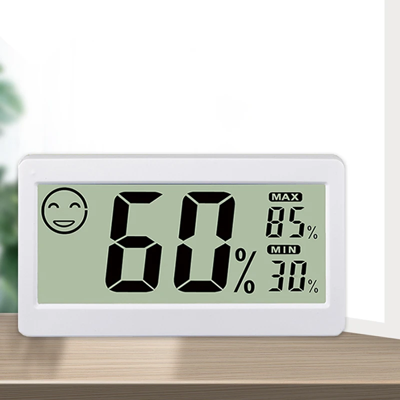 Mini Bedroom Comfort Display Temperature Humidity Trend Digital Indoor Temperaturer