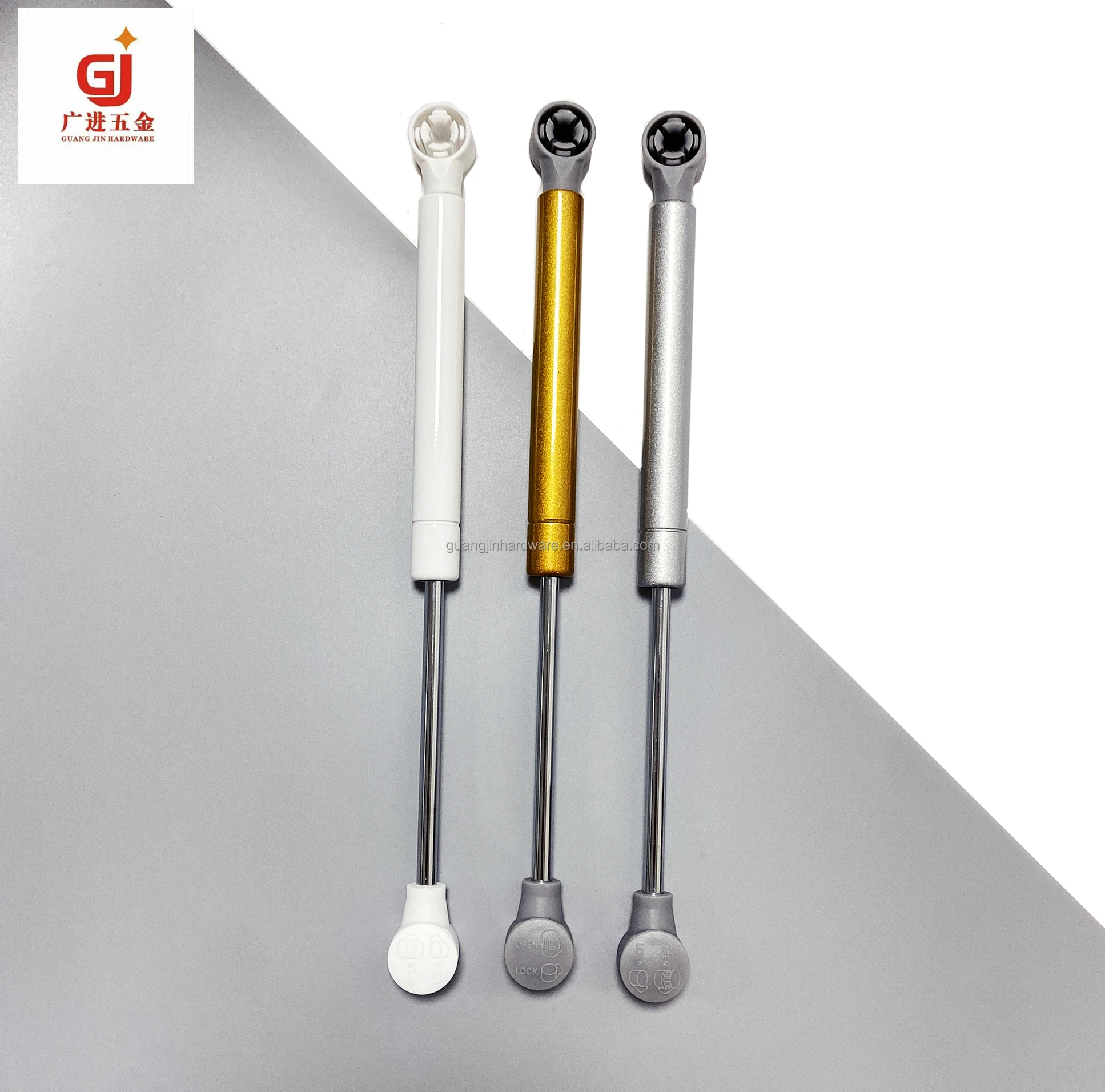 Furniture Hardware kitchen cabinet spring Straight Arm Pneumatic Flap Lid Stay Door gas spring lift