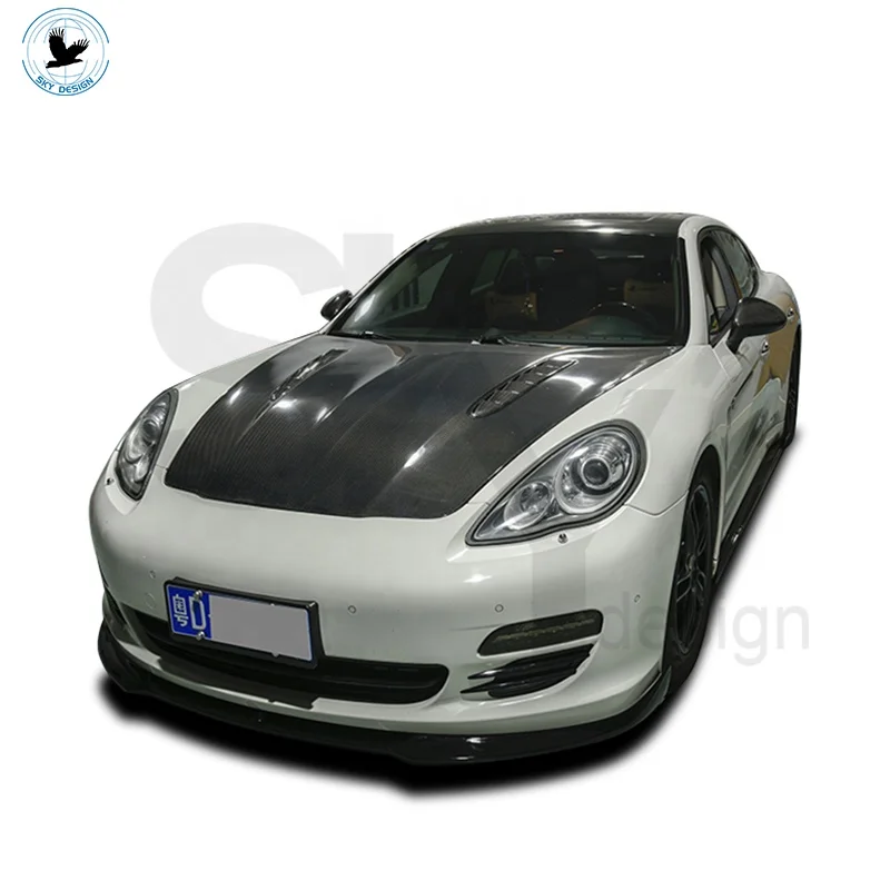 Крышка двигателя для 2014 Panamera GTS мансор кованые капот из углеродного волокна 970 4S карбоновый