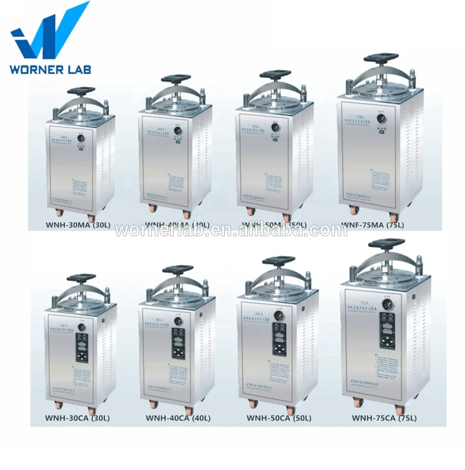 Lab Fully Stainless Steel Portable Pressure Steam Autoclave