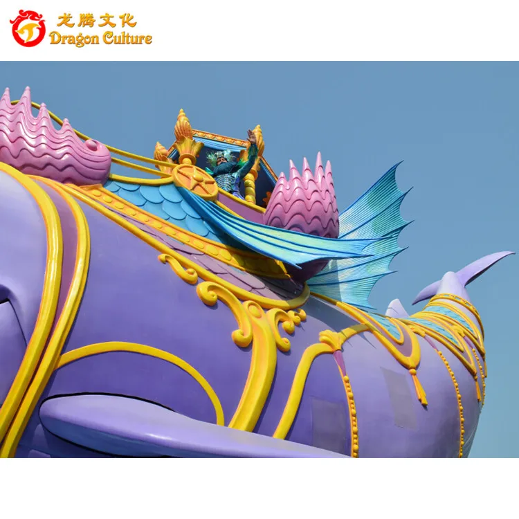Amusement Park Outdoor Playground Decorative Parade float for Event